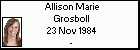 Allison Marie Grosboll