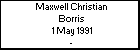 Maxwell Christian Borris