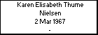 Karen Elisabeth Thume Nielsen
